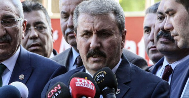 BBP Genel Başkanı Mustafa Destici İttifak Açıklaması