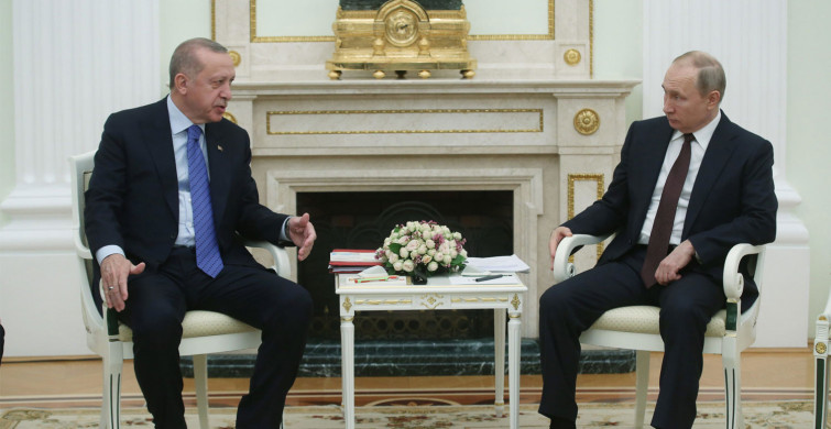 Beklenen görüşme gerçekleşti! Soçi'de Başkan Erdoğan ve Putin bir araya geldi!
