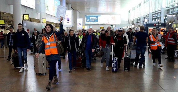 Belçika'da Grev, Hayat Durma Noktasına Geldi