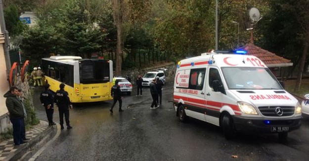 Beşiktaş'ta İETT Otobüsü Kaza Yaptı! 9 Kişi Yaralandı!