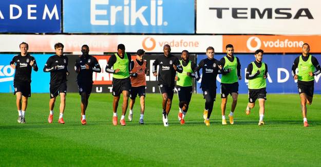 Beşiktaş’ta Medipol Başakşehir Hazırlıkları Devam Ediyor