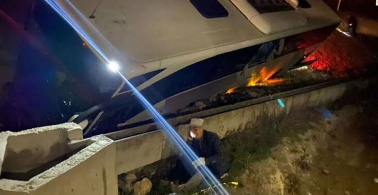 Adana'da otobüs kazası! Onlarca yolcunun yaralandığı açıklandı