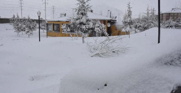 Bitlis’te 47 Köy Yolu, Kardan Kapandı