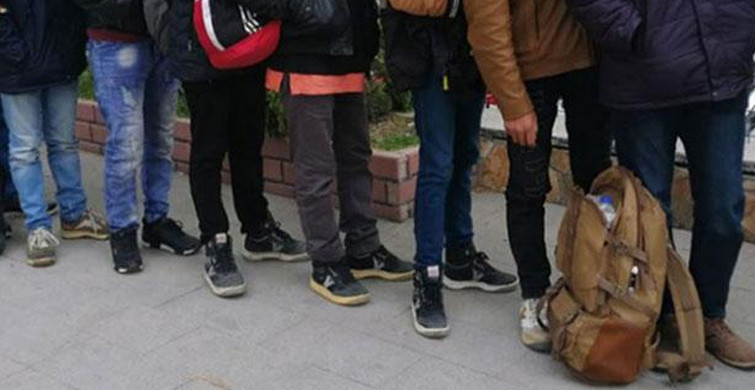 Bitlis'te 9 Düzensiz Göçmen Yakalandı