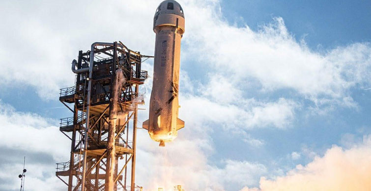 Blue Origin'in Uzay Yolculuğu için Verilen En Yüksek Teklifi Belli Oldu