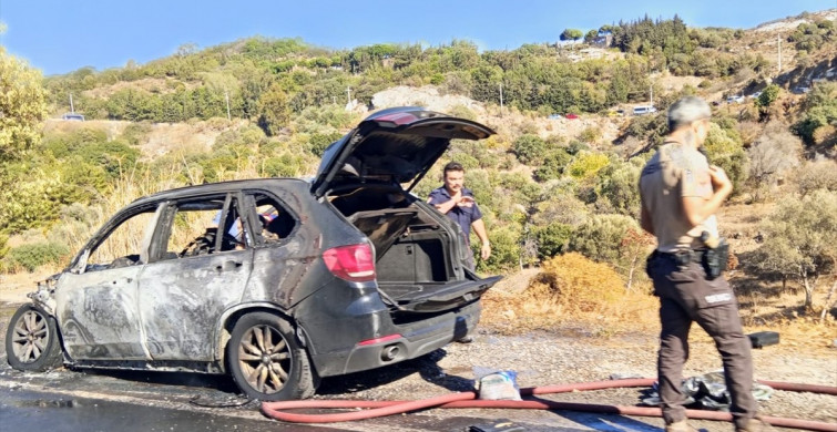 Bodrum'da Seyir Halindeki Cipte Yangın Petrolledi