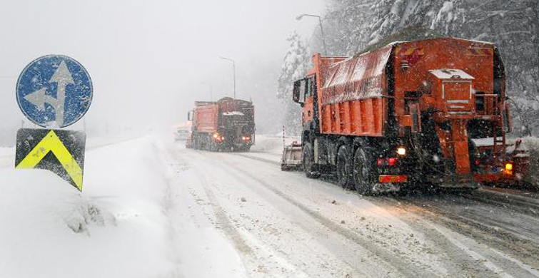 Bolu Dağı'nda Kar Kalınlığı 55 Santimetreye Çıktı