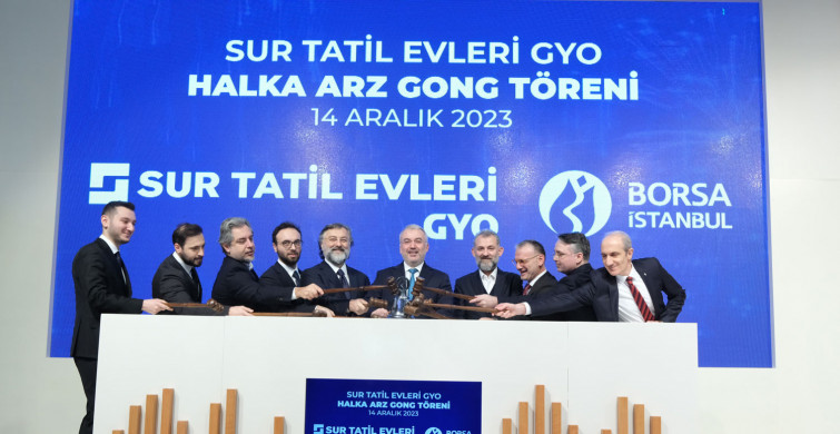 Borsa İstanbul’da Gong Sur Tatil Evleri GYO için çaldı