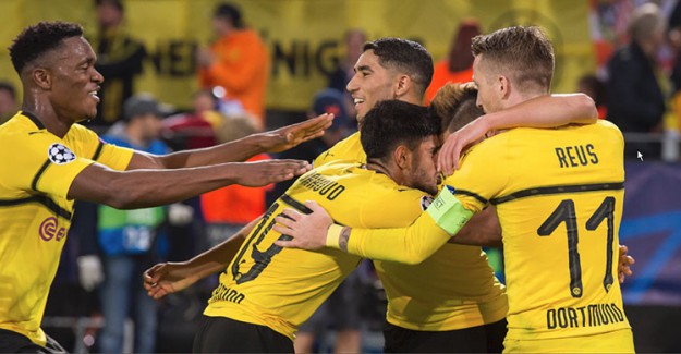 Borussia Dortmund, Atletico Madrid’e Gol Oldu Yağdı!
