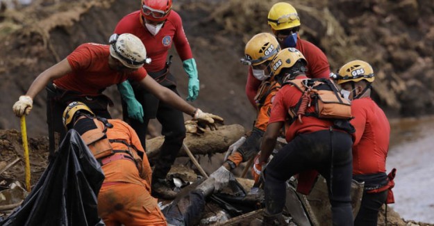 Brezilya'daki Baraj Kazasında Bilanço Ağırlaşıyor! 65 Ölü 279 Yaralı
