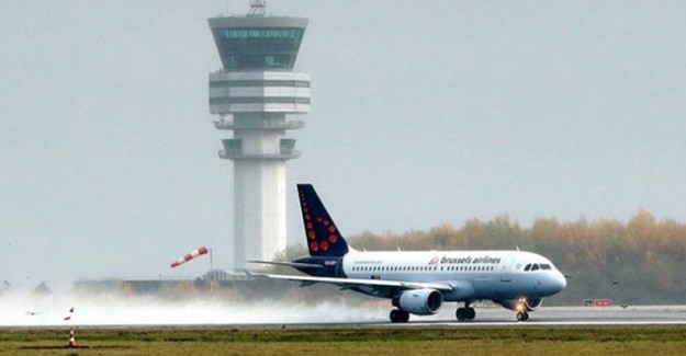 Brüksel'de Ciara Fırtınası Nedeniyle 60 Uçuş İptal Edildi