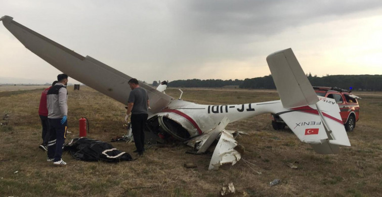 Bursa'da Eğitim Uçağı Takla Attı: 2 Pilot Hayatını Kaybetti!