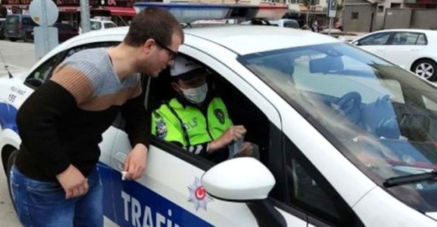 Bursa'da Modifiyeden Ceza Kesilen Sürücü: 10 Bin Lira Da Yazsanız Vazgeçmem