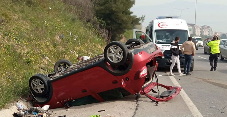 Bursa’da Zincirleme Trafik Kazası