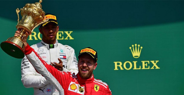Büyük Britanya’da Mutlu Sona Vettel Ulaştı!