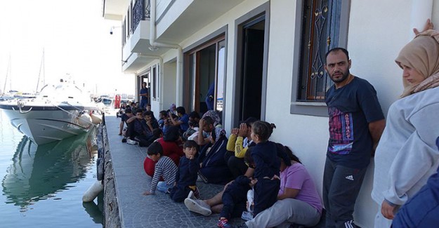 Çanakkale'de 330 Düzensiz Göçmen Yakalandı