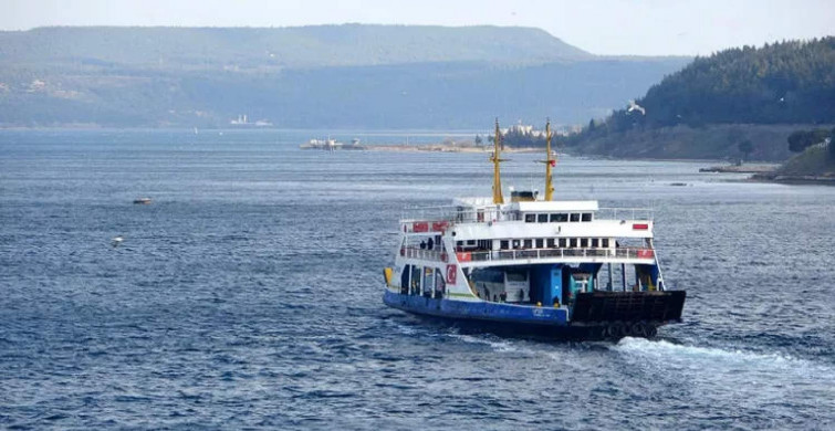 Çanakkale'de Bozcaada ve Gökçeada feribot seferleri iptal edildi!