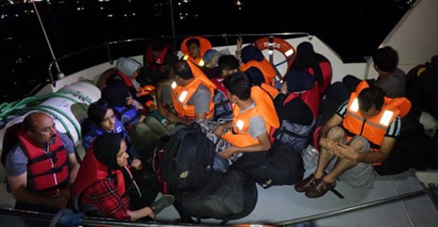 Çanakkale'nin Ayvacık İlçesinde 101 Göçmen Yakalandı