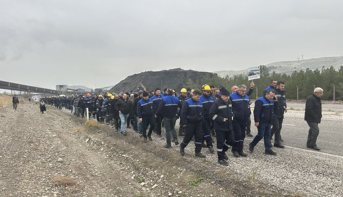 Çayırhan’daki maden işçilerinden Ankara’ya yürüme kararı