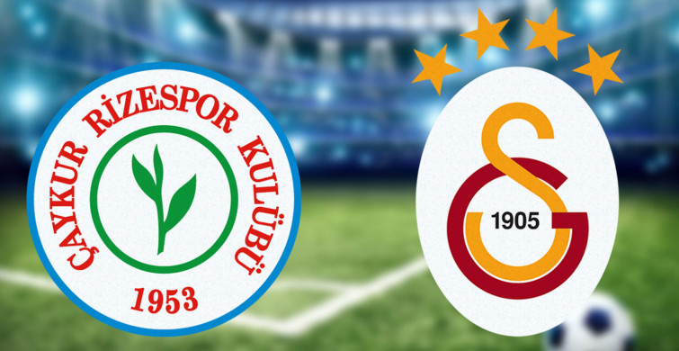 Maç Sona Erdi! Rizespor 2-3 Galatasaray