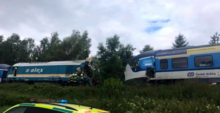 Çekya'da Tren Kazası! Çok Sayıda Ölü ve Yaralı Var