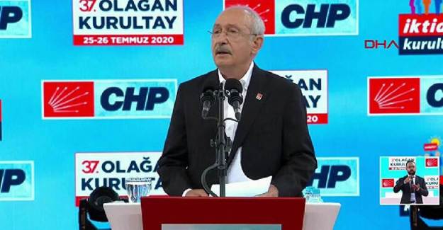 CHP Kurultayında Söz Alan Kılıçdaroğlu'ndan 13 Maddelik Beyanname