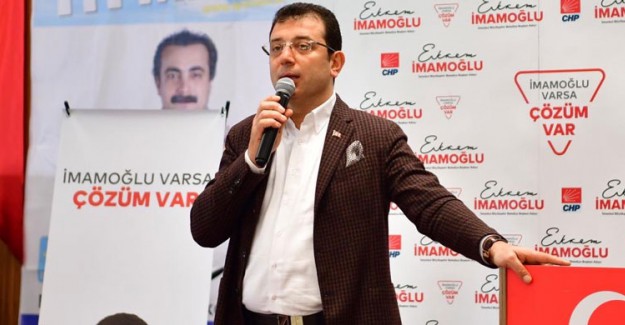 CHP'nin İstanbul Adayı Ekrem İmamoğlu, TEM'e Megabüs Yapacağını Söyledi