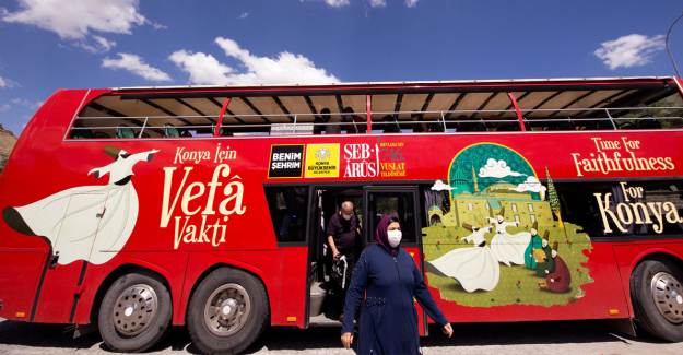 Çift Katlı Otobüsle Konya’da Şehir Turu