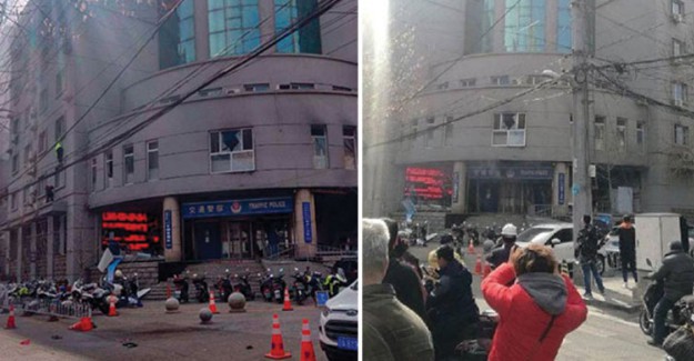 Çin'de Saldırgan, Polis Merkezini Hedef Aldı