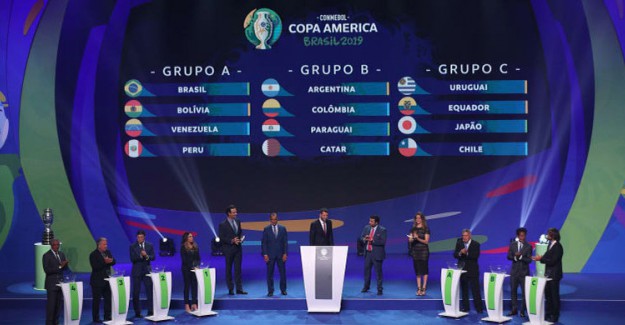 Copa America Grupları Belli Oldu!