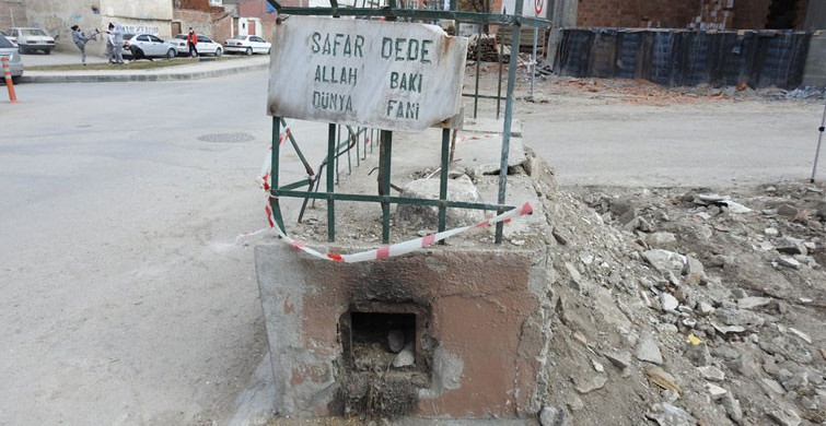 Çorum’da Safar Dede’ Türbesinin İçindeki Mezar Boş Çıktı