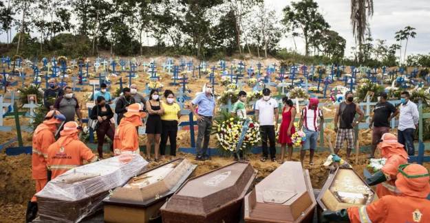 Covid-19 ile Dans Eden Brezilya'da Son 24 Saat İçinde 1223 Ölüm