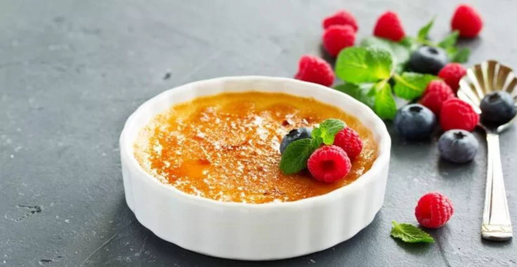 Creme Brulee  nasıl yapılır? Creme Brulee  yapmanın püf noktaları nelerdir? MasterChef Türkiye Creme Brulee  tarifi