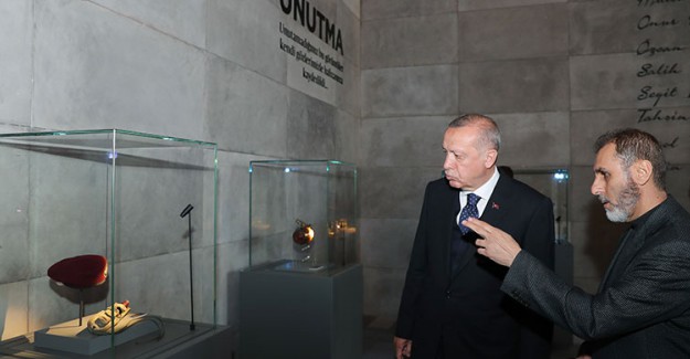Cumhurbaşkanı Erdoğan 15 Temmuz Şehitler Müzesi'ni Ziyaret Etti