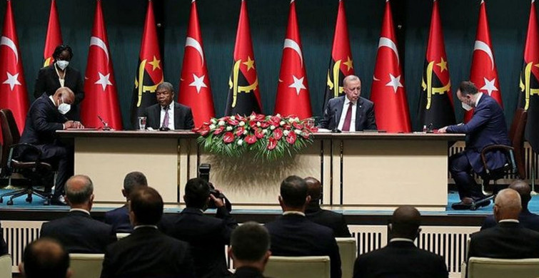 Cumhurbaşkanı Erdoğan Angola Cumhurbaşkanı ile Düzenlenen Ortak Basın Toplantısında Duyurdu!