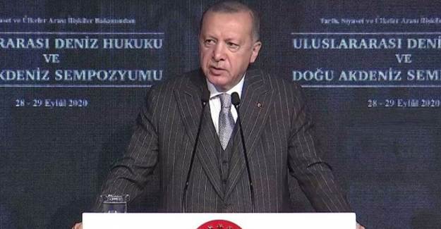 Cumhurbaşkanı Erdoğan: Kimseye Hakkımızı Yedirtmeyiz!