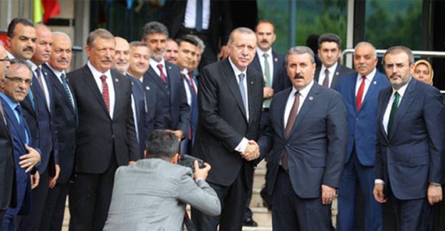 Cumhurbaşkanı Erdoğan BBP Genel Merkezinde Açıklama Yaptı