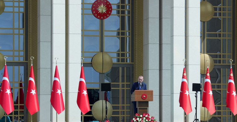 Cumhurbaşkanı Erdoğan Beştepe'de İşçilerle Bir Araya Geldi