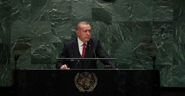 Cumhurbaşkanı Erdoğan BM'de Doğu Akdeniz Açıklaması!