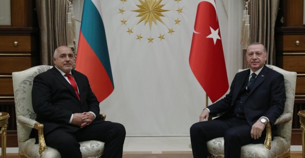 Cumhurbaşkanı Erdoğan, Bulgaristan Başbakanı Boyko Borisov'u Kabul Etti