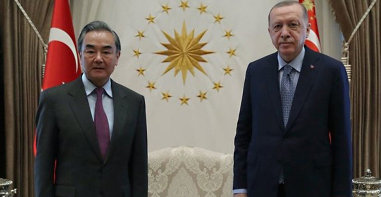 Cumhurbaşkanı Erdoğan Çin Dışişleri Bakanı ile Görüştü