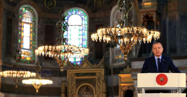 Cumhurbaşkanı Erdoğan Cuma Namazını Ayasofya Camii'de Kılacak