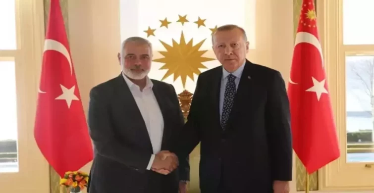 Cumhurbaşkanı Erdoğan duyurdu: Hamas Lideri İsmail Haniye Türkiye'ye geliyor!