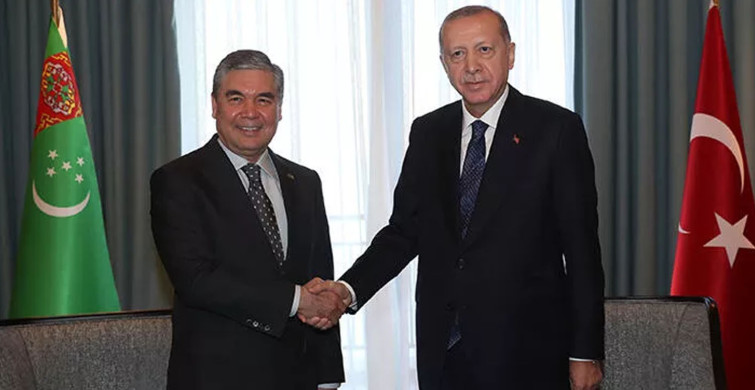 Cumhurbaşkanı Erdoğan Ekonomik İşbirliği Toplantısı İçin Türkmenistan'a Gitti!