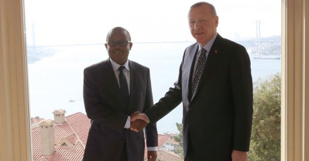  Cumhurbaşkanı Erdoğan, Gine Bissau Cumhurbaşkanı Embalo'yu Kabul Etti