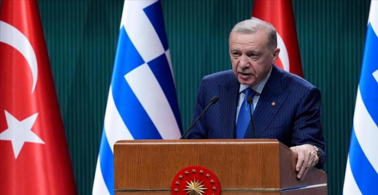 Cumhurbaşkanı Erdoğan görüşmenin ardından paylaştı: “Yunanistan ile aramızda çözülmeyecek sorun yok”