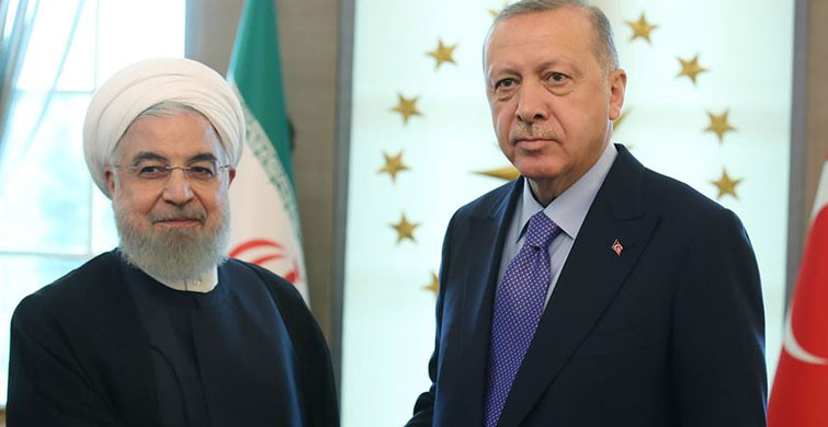 Cumhurbaşkanı Erdoğan, Hasan Ruhani ile Görüştü