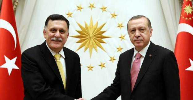 Cumhurbaşkanı Erdoğan İle Libya Başbakanı Ankara'da Görüştü