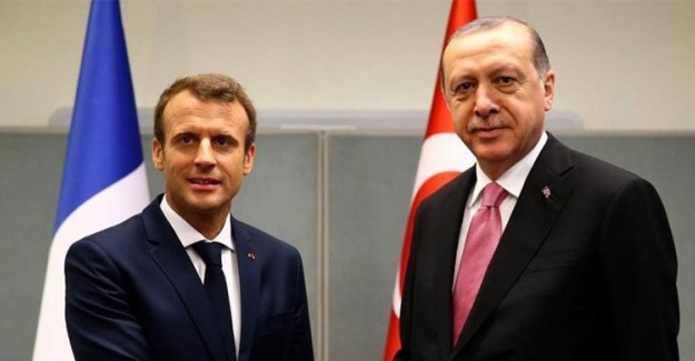 Cumhurbaşkanı Erdoğan ile Macron Libya Ve Suriye'yi Görüştü