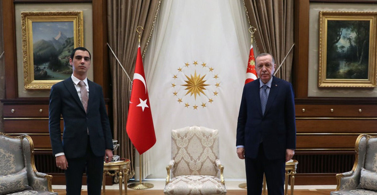 Cumhurbaşkanı Erdoğan İle Muhsin Yazıcıoğlu'nun Oğlu Bir Araya Geldi